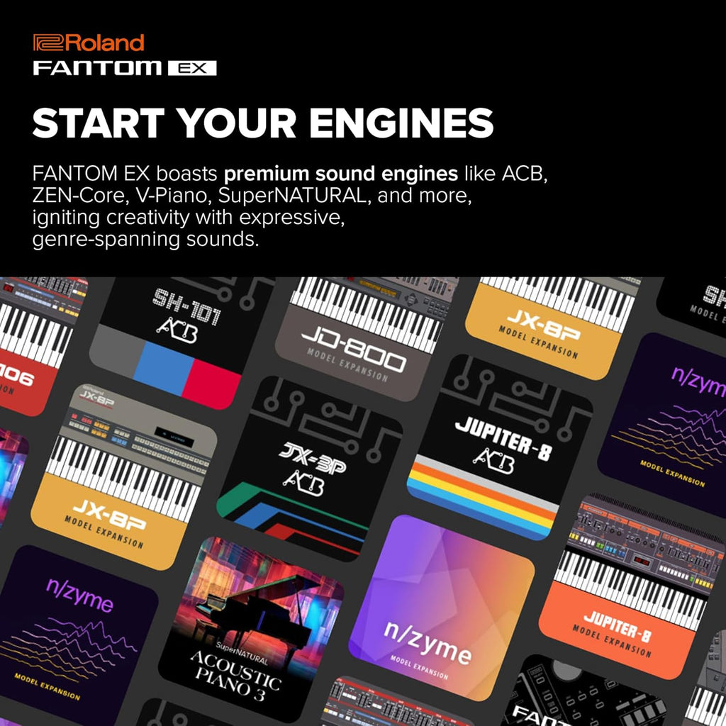 61-Key Synthesizer with Advanced Sound Engines R918