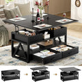 Lift Top Coffee Table with Storage Drawers L3789