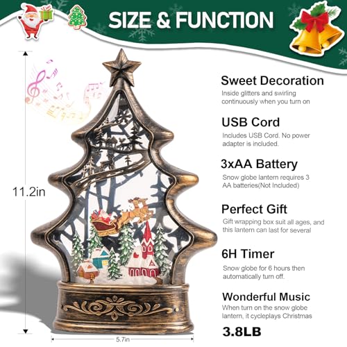 Nutcracker and Mouse King Snow Globe Music Box W567228