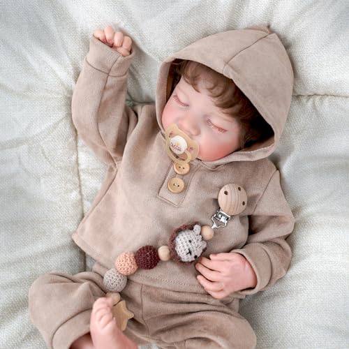 Lifelike Reborn Baby Doll Silicone Full Body Boys 17 Inch G466746
