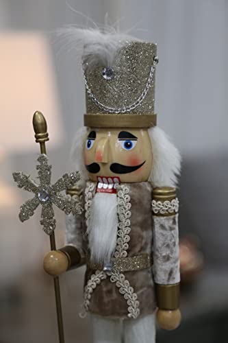 Wooden Nutcracker Christmas Decoration 14 inches X256