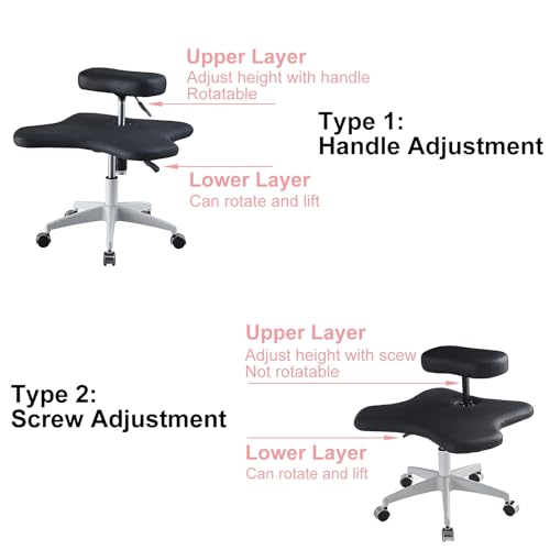 Meditation Chair, Ergonomic Kneeling Chair for Office and Computer Workers L7002