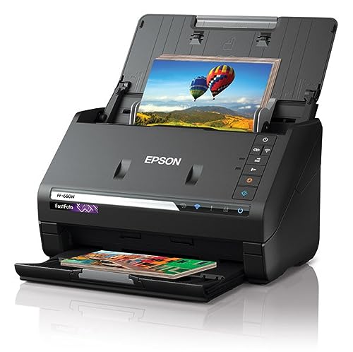 Wireless High-Speed Photo and Document Scanner H99557
