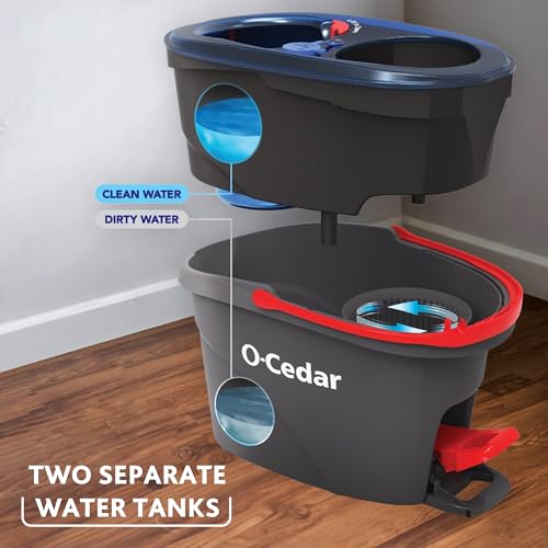 Spin Mop & Bucket System with Clean Water P370240