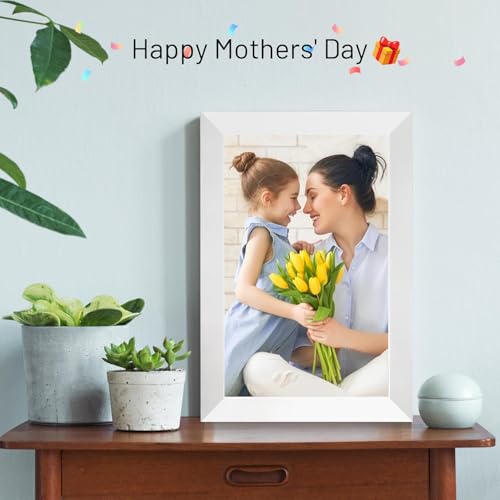 WiFi Digital Photo Frame 10.1 Inch IPS HD Touch Screen with 32GB Storage O9566