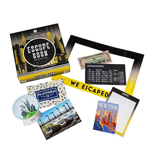Escape Room Game New York Edition, Interactive Family Game for 2-6 Players I47213