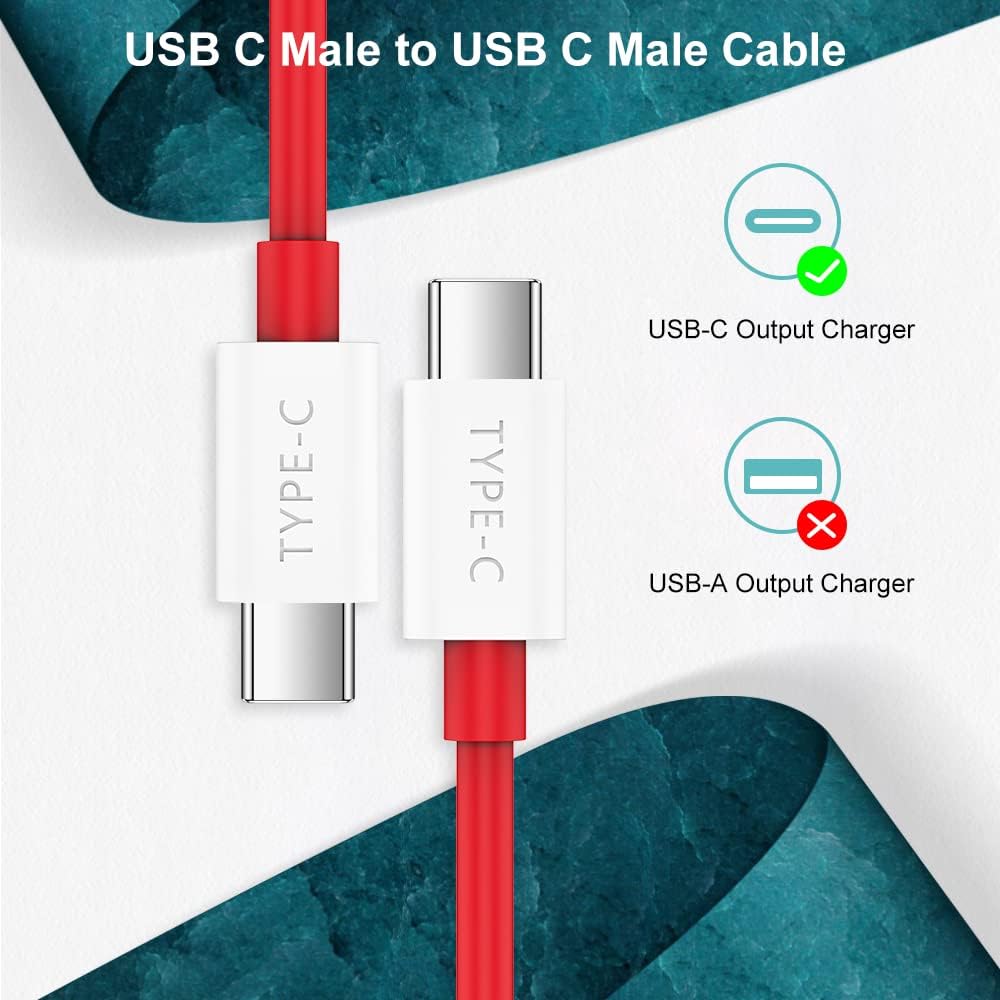 USB C to USB C Charging Cable 6FT 2Pack, Fast Charging Cord for Samsung Galaxy and MacBook E55448