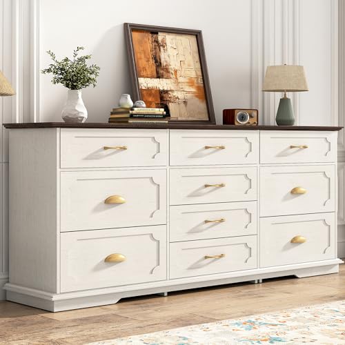 10 Drawer Dresser with Charging Station for Bedroom U18444