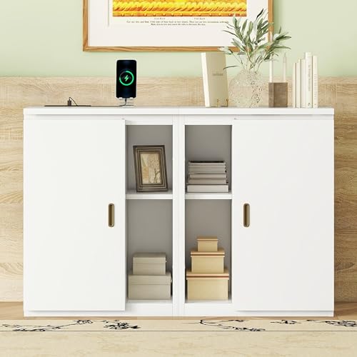 Wall Cabinet Bed with Storage and Bookcase Headboard F651615