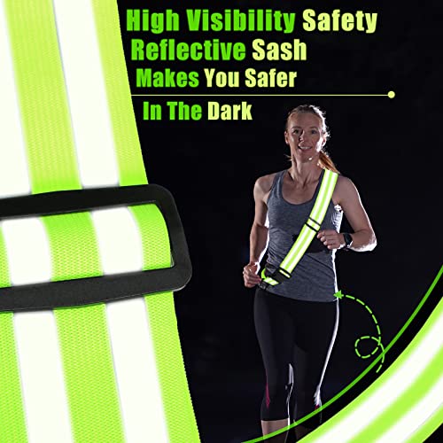 Reflective Sash for Running Cycling Night Safety P127912