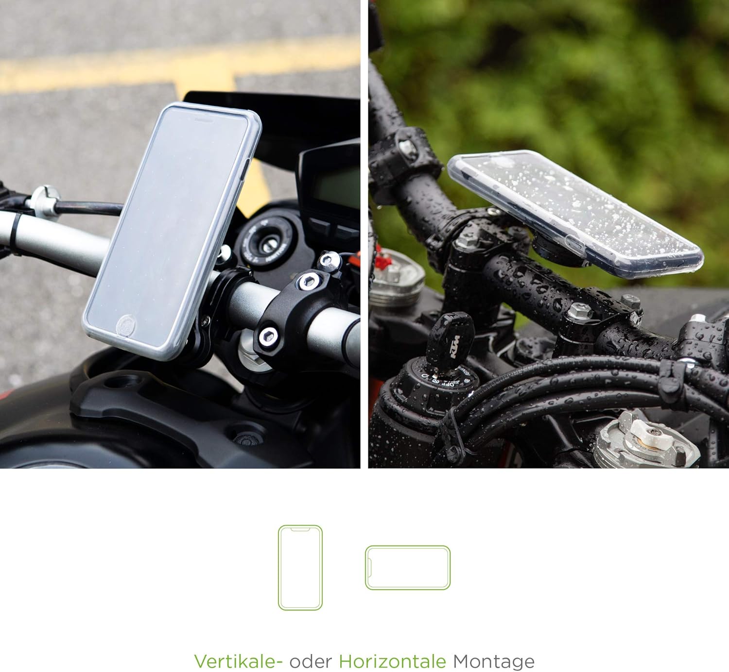 Motorcycle Phone Holder Handlebar Mount H98354