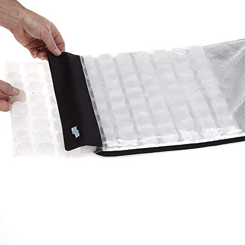 Party Mat Chiller for Cold Serving Food Buffet Cooler (19" x 15", Black, 2 Pack) B789
