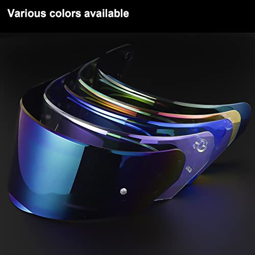 Replacement Helmet Visor with Anti-Fog Film F313