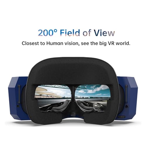 8K PCVR VR Smart Glasses, Dual 4K Virtual Reality Headset S44129