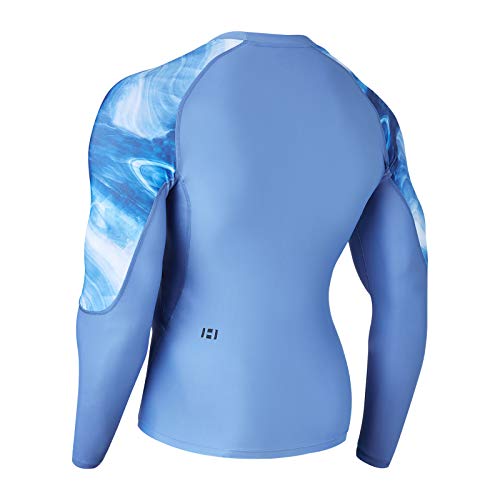 Men's Long Sleeve UPF 50+ Sun Protection Swim Shirt J5193