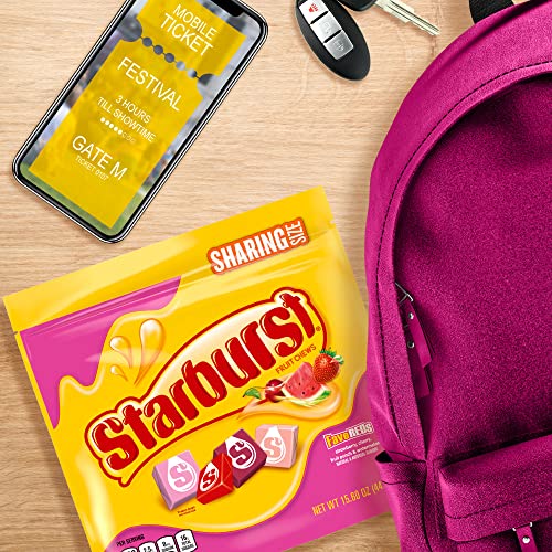 Fruit Chews Summer Candy, Sharing Size, 15.6 oz Resealable Bag W687510