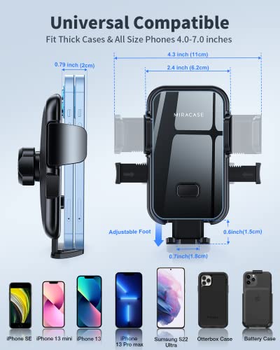 Car Phone Mount for Vent, Universal Hands-Free Holder T62561