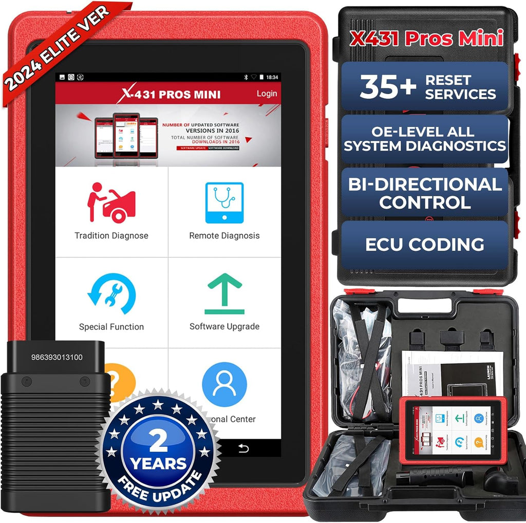 ECU Coding Diagnostic Scanner, Bi-Directional Scan Tool with Bluetooth H6987