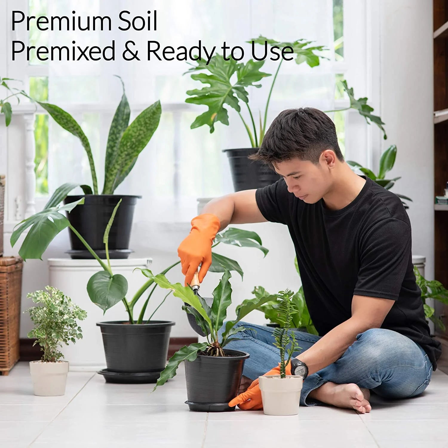 Indoor Potting Mix for Houseplants, 2.2 qt Y615718