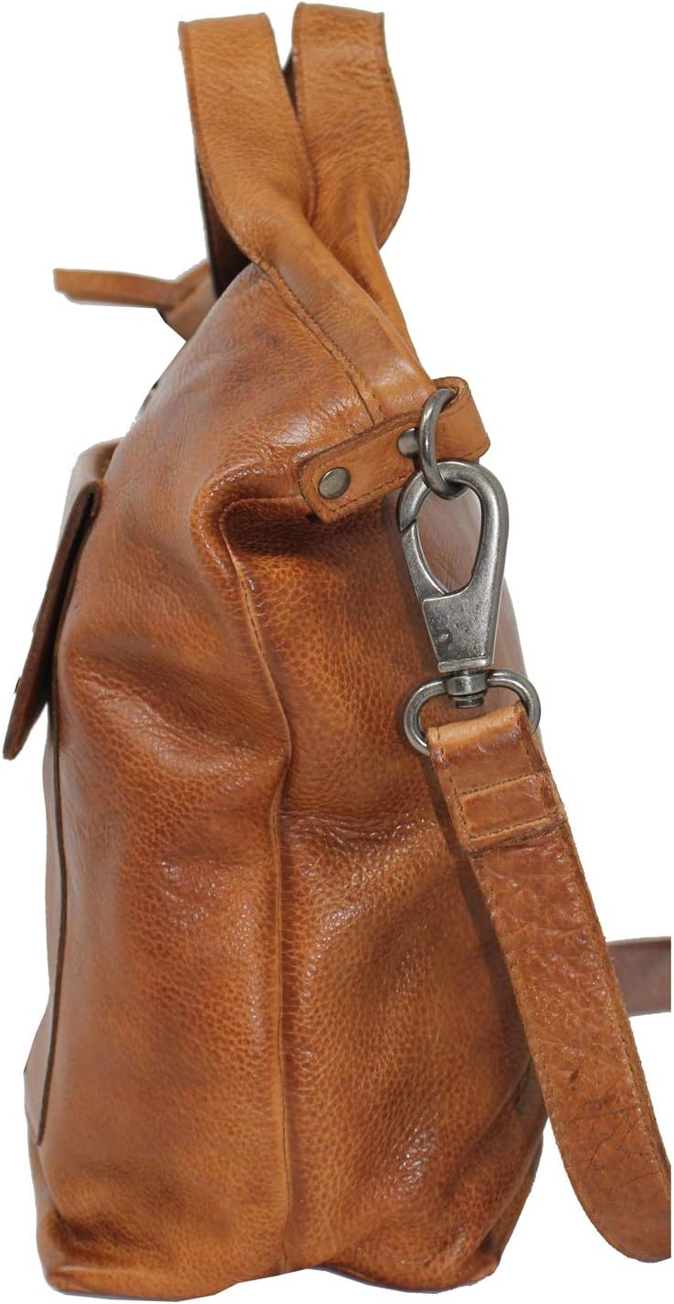 Leather Tote Bag for Women with Crossbody Strap O685954