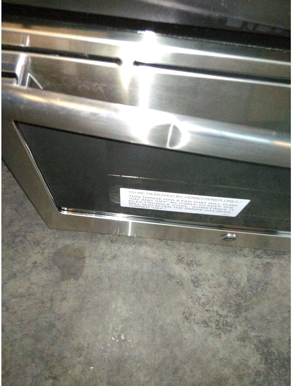 4.4 Cu.Ft. Stainless 4 Burner Drop-In Electric Range A9917