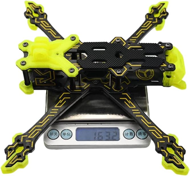 FPV Drone Frame, 218mm Wheelbase Carbon Fiber, 5 inch Arms A974