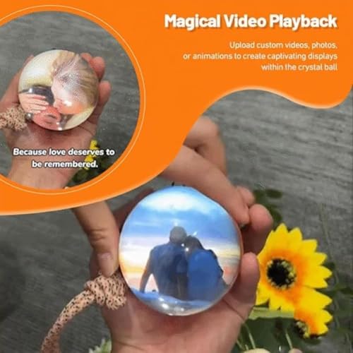 Memory Orb Lamp with Video and Photo Playback P49007