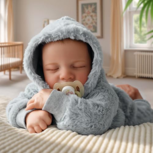 Lifelike Reborn Baby Doll Silicone Full Body Boys 17 Inch G466746