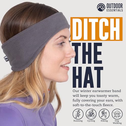 Ear Warmer Headband for Women Winter Fleece Running Headband C407388