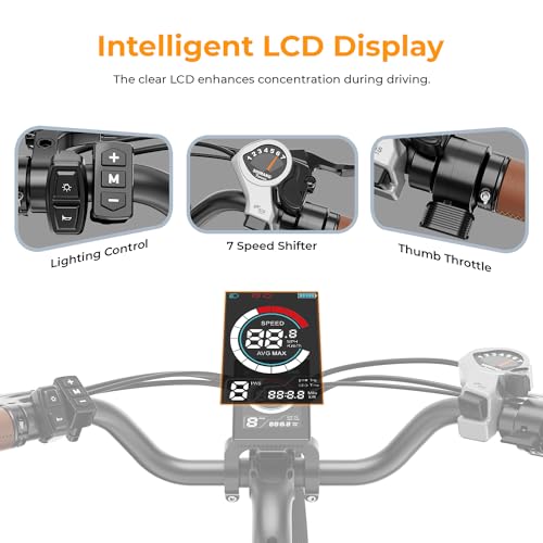 Electric Bike for Adults with 750W Motor and Removable Battery J82820