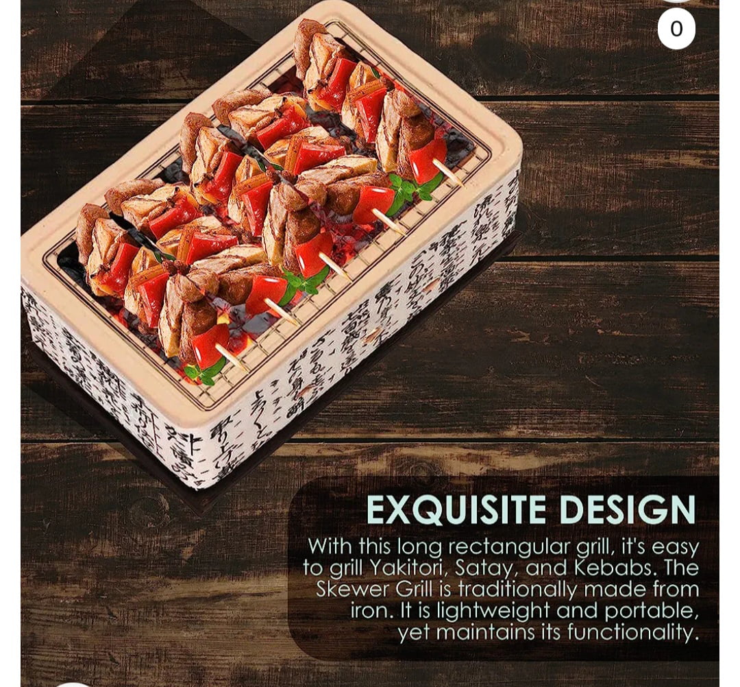 Stainless Steel Yakitori Grill V1409