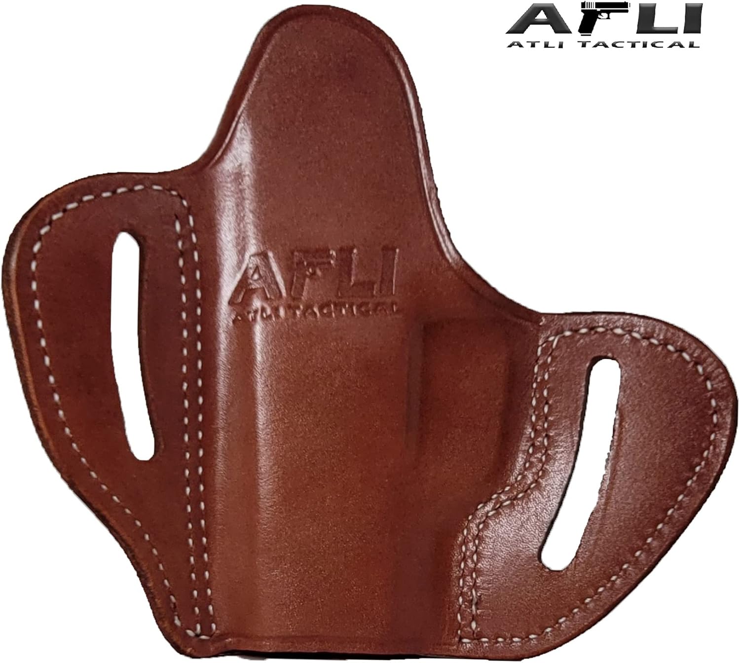 OWB Leather Pancake Holster for Compact Pistols C290366
