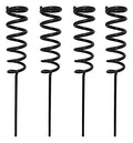 Heavy Duty Spiral Fishing Rod Ground Support Stand Holder