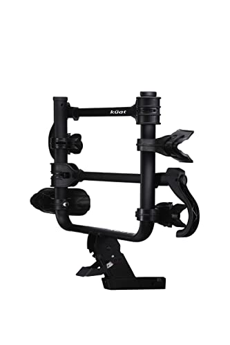 Kuat Transfer V2 Hitch Bike Rack - 2 Bike Rack - Black, 1.25" Hitch Size (Adapter for 2" Included)