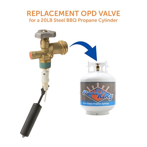 Propane Tank Overfill Protection Valve for 20 lb Grill Cylinder G203281