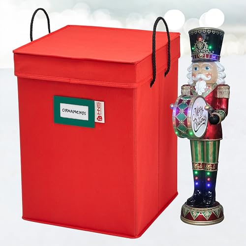 Christmas Nutcracker Storage Box for Figurines and Ornaments R1156