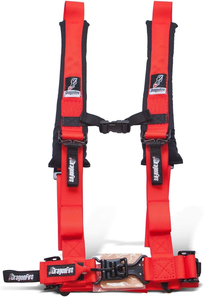 2-Point Harness with Override Connector for Honda Talon (Red) D1154