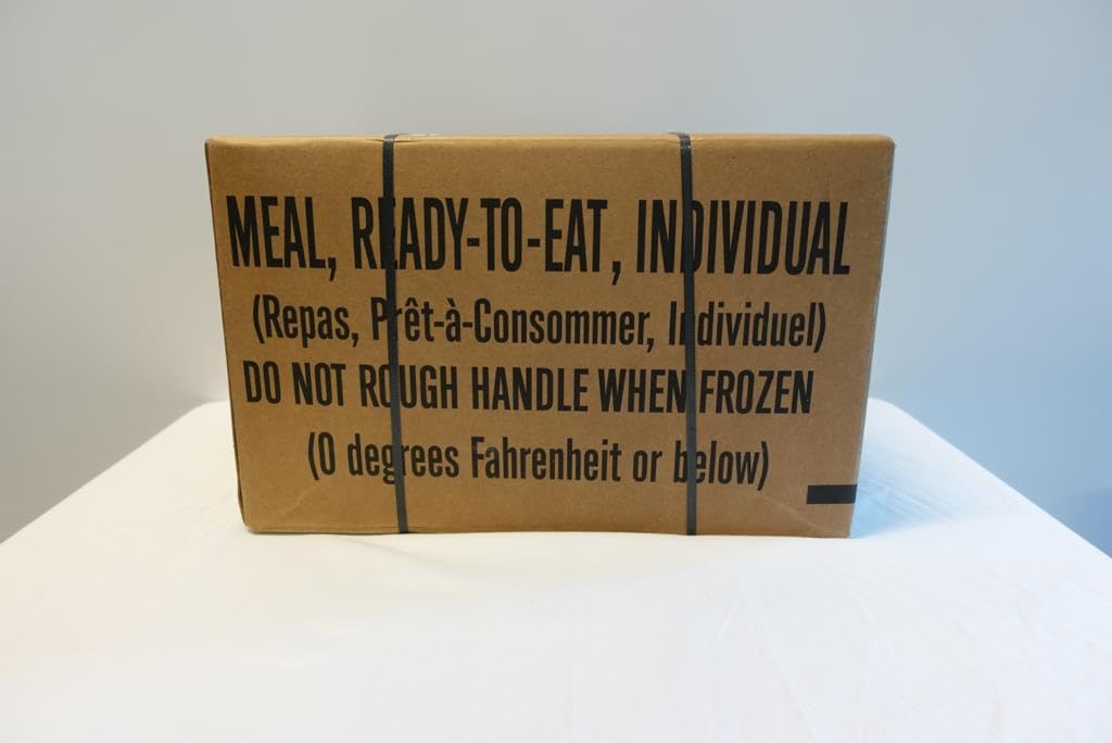 MRE Surplus Meals Ready to Eat with Heater, 12 Pack J994