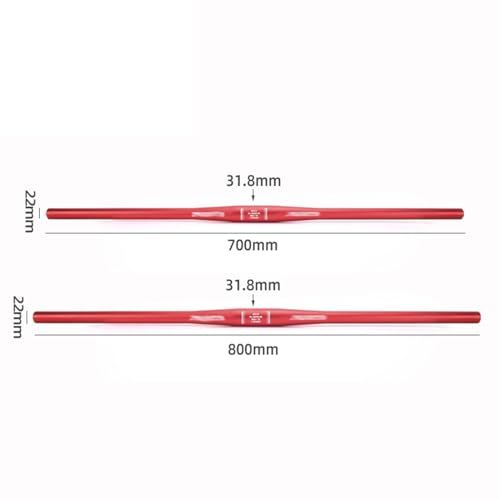 Mountain Bike Riser Handlebar 31.8mm 700/800mm Aluminum Alloy Q60135