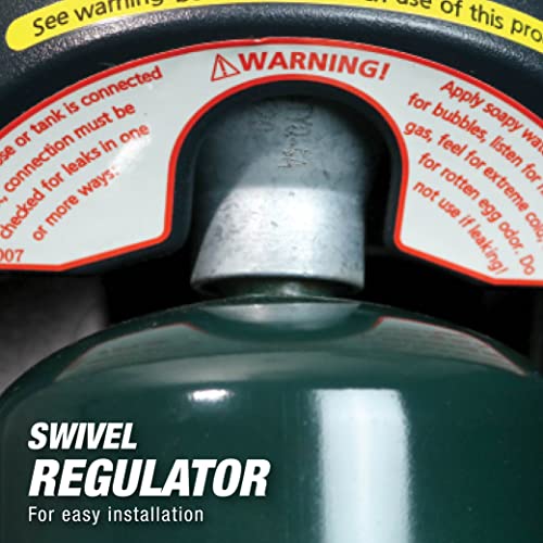 Portable Propane Radiant Heater, 4,000-9,000 BTU Indoor-Safe N260348