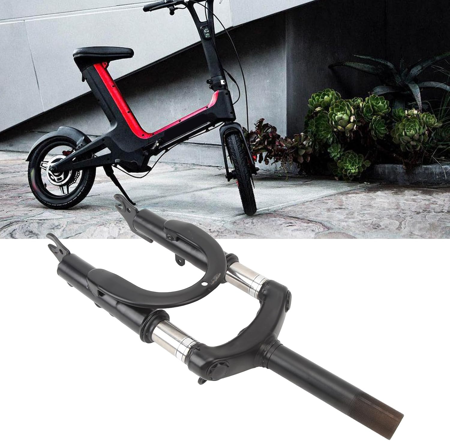 Front Fork Hydraulic Shock Absorber for Electric Scooter, 14 Inch J135