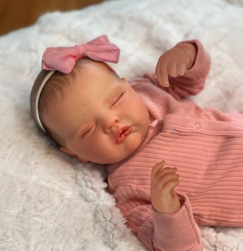20 Inch Realistic Reborn Baby Doll in Green Outfit with Accessories B700
