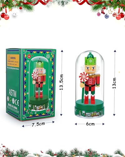 Pink Nutcracker Christmas Decor, Handmade Wooden Figure, 12" S521569