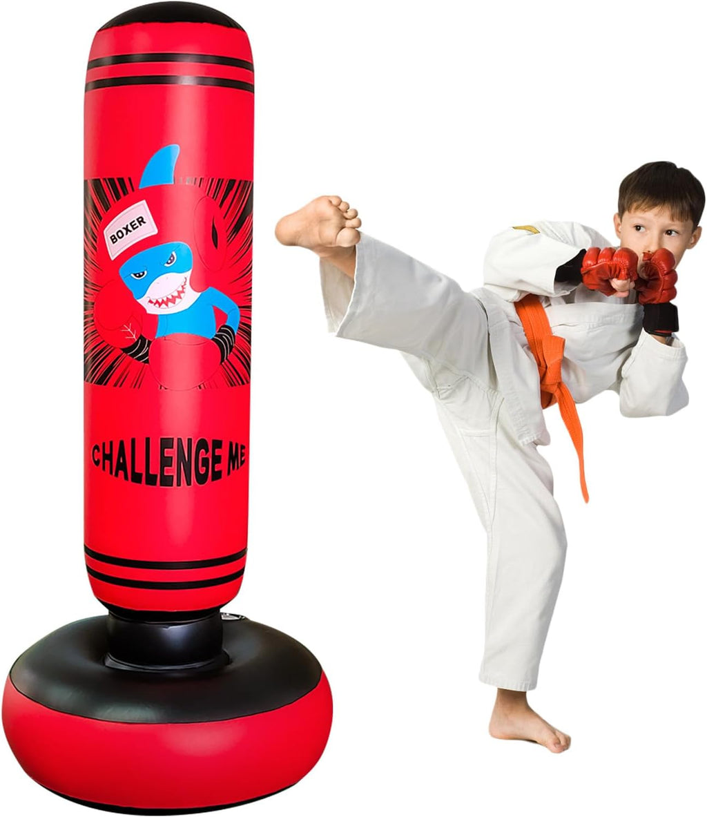 Inflatable Dinosaur Punching Bag for Kids Boxing Toy E152757