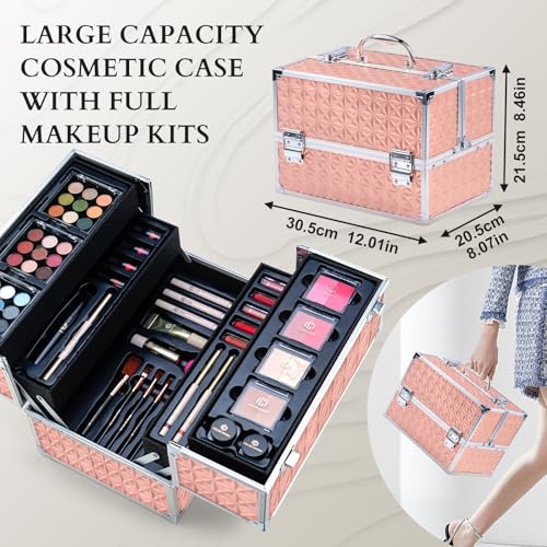 Professional Makeup Set for Teens and Girls with Train Case F23556