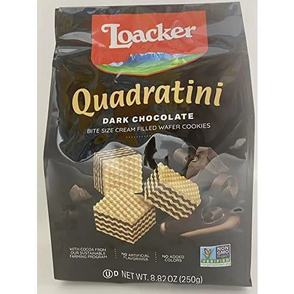 Dark Chocolate Filled Wafer Cookies 6 Pack J117