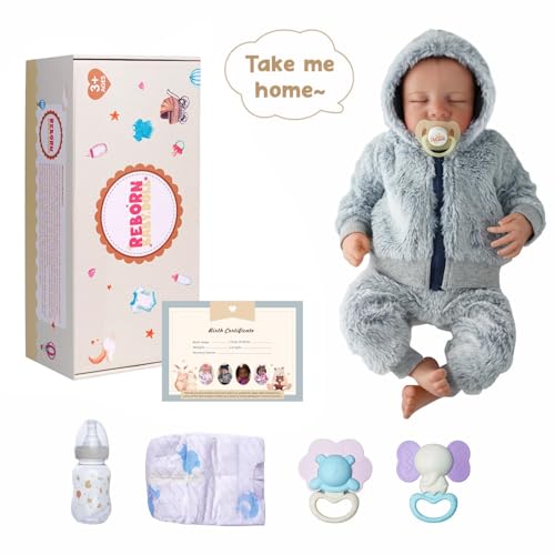 Lifelike Reborn Baby Doll Silicone Full Body Boys 17 Inch G466746