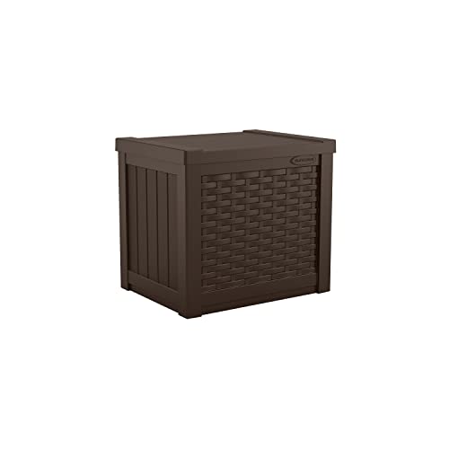 Outdoor Storage Box 73 Gallon Waterproof Deck Box with Lockable Lid W104830