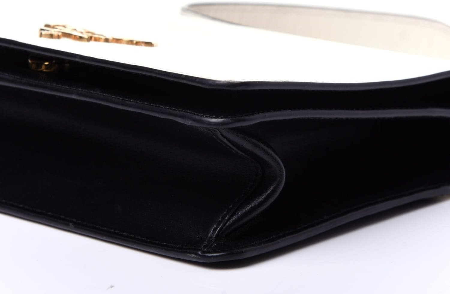 Saffiano Leather Chain Crossbody Bag X133