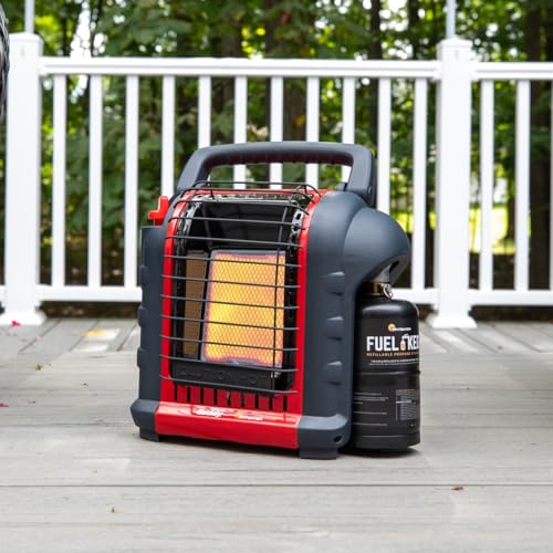 Portable Propane Radiant Heater, 4,000-9,000 BTU Indoor-Safe N260348